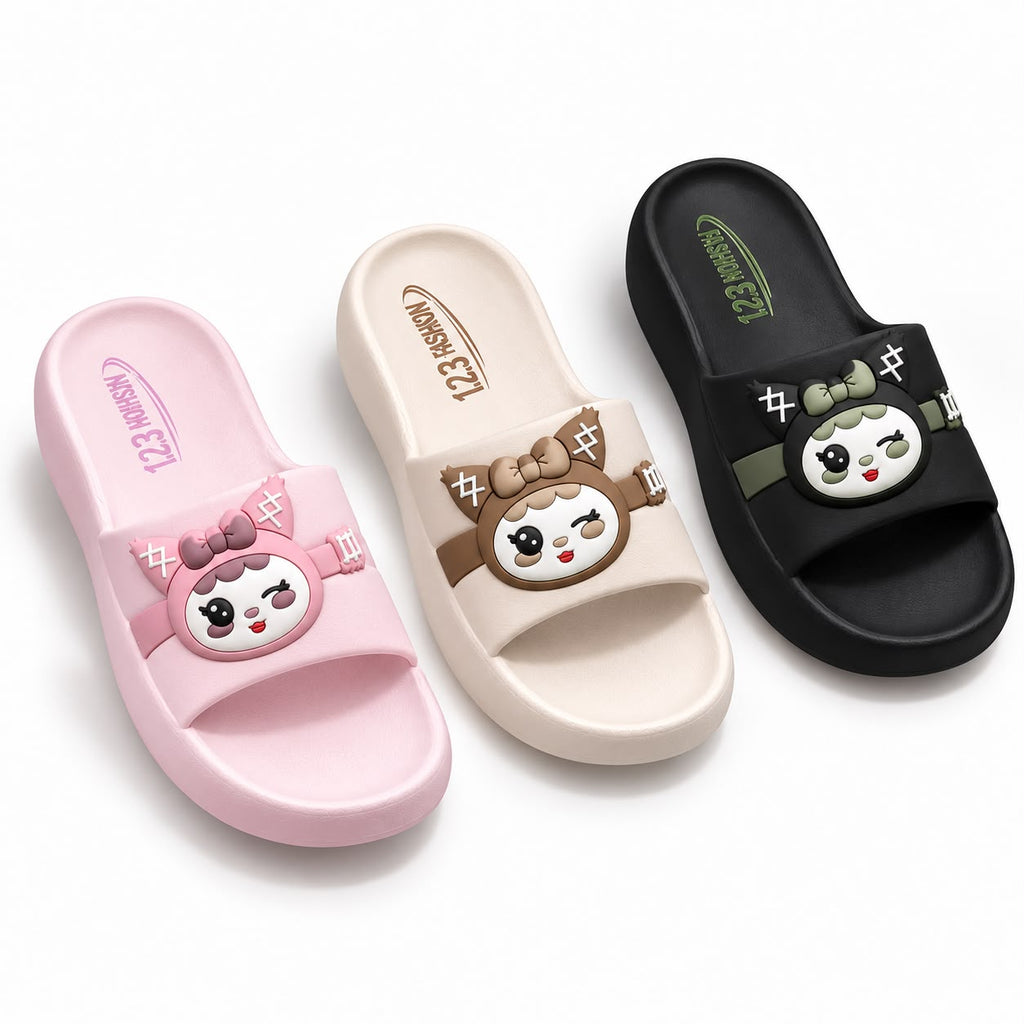 winky cat slipper