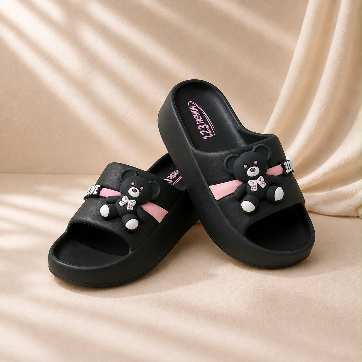 teddy slipper